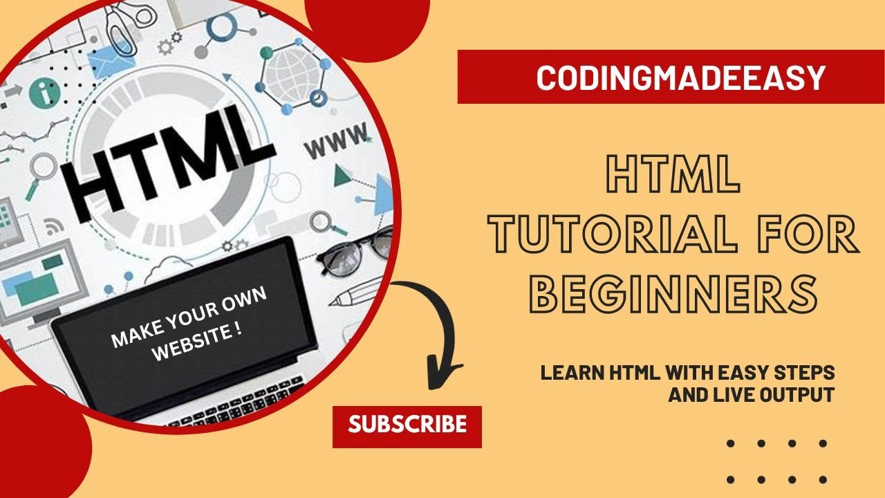 HTML Tutorial For Beginners | Learn HTML in 10 min | Website Development #programming  #coding
