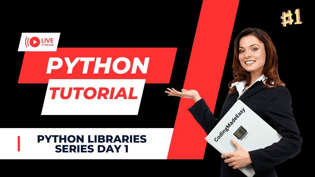 Python Best Libraries | Python Libraries Series DAY 1 | Python Tutorial for Beginners #python