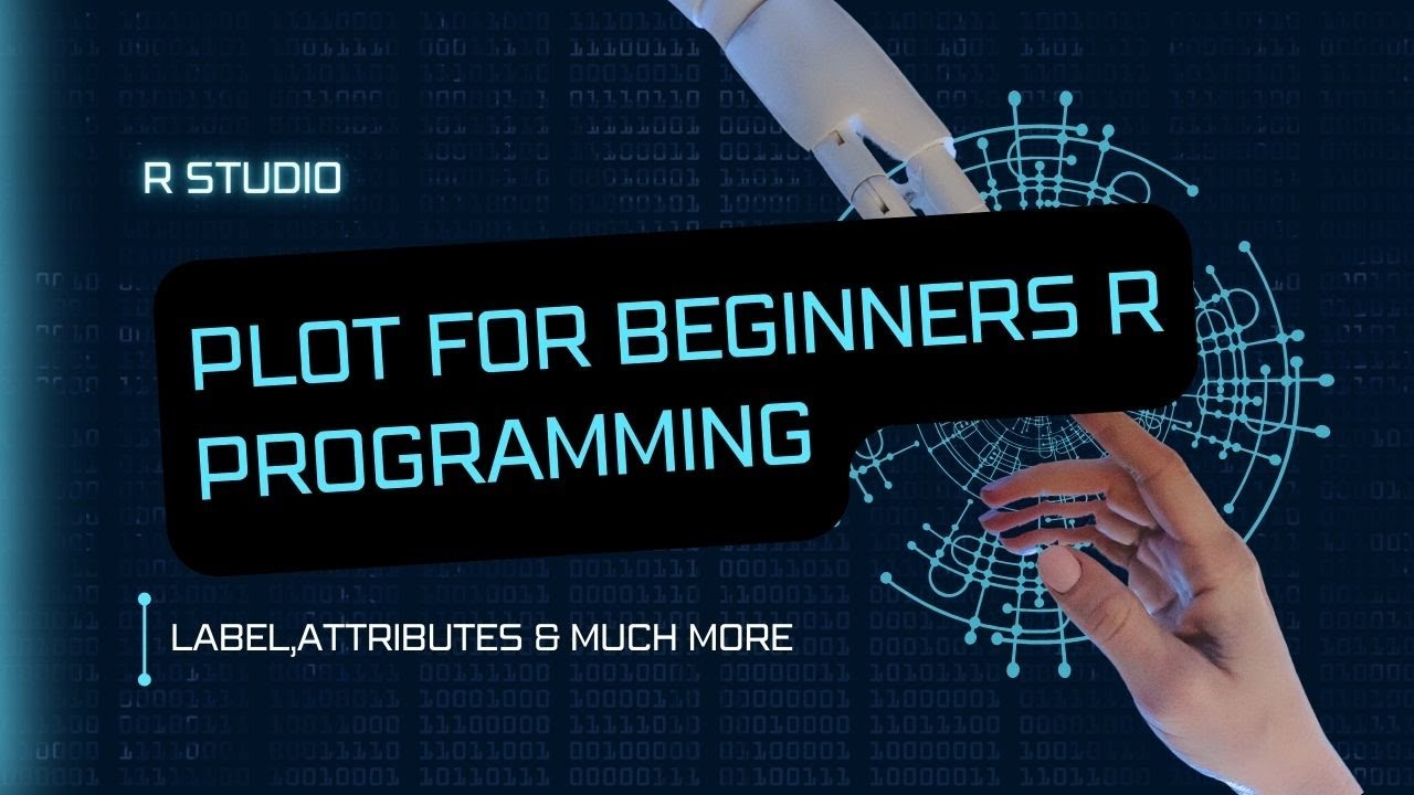 An introduction to data visualization using R programming, Plot for Beginners, R studio, R program
