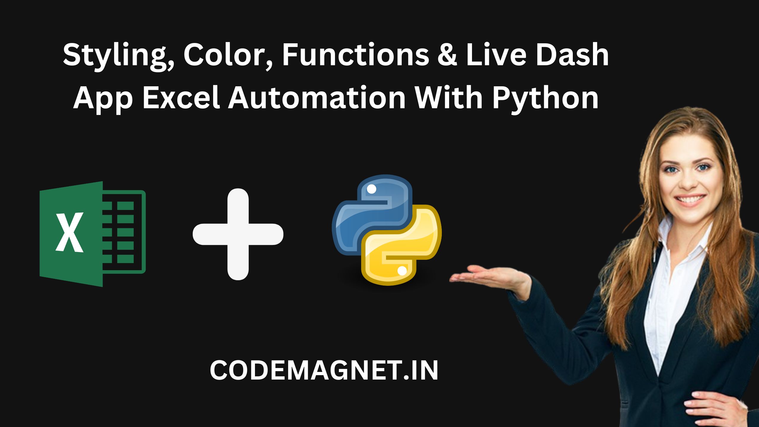 Styling, Color, Function & Live Dash App Excel Automation With Python