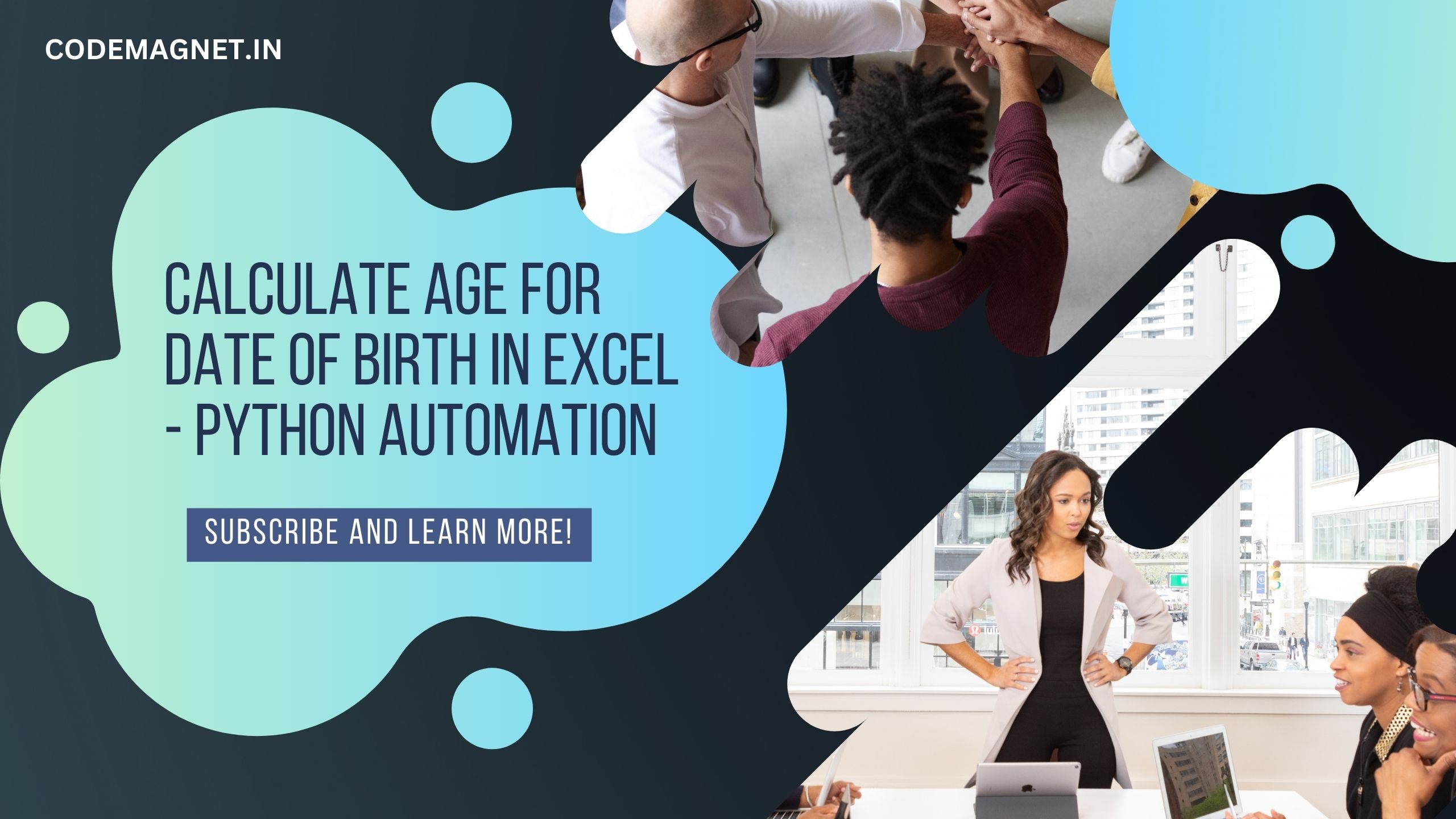 Calculate Age for Date of Birth in Excel – Python Automation