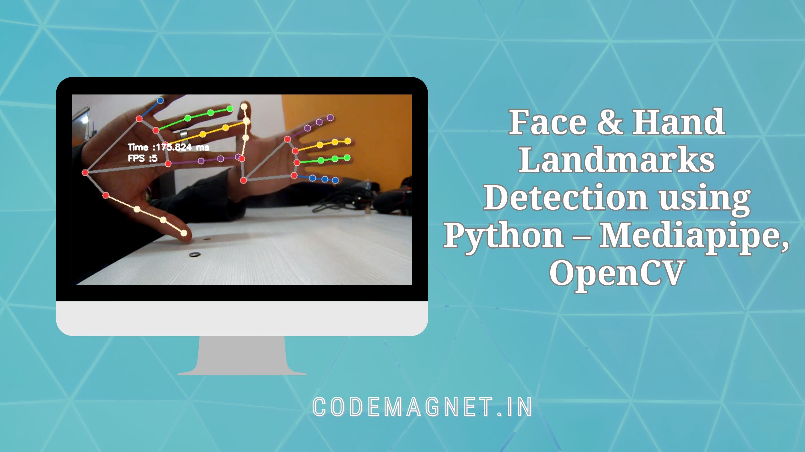 Face & Hand Landmarks Detection using Python – Mediapipe, OpenCV