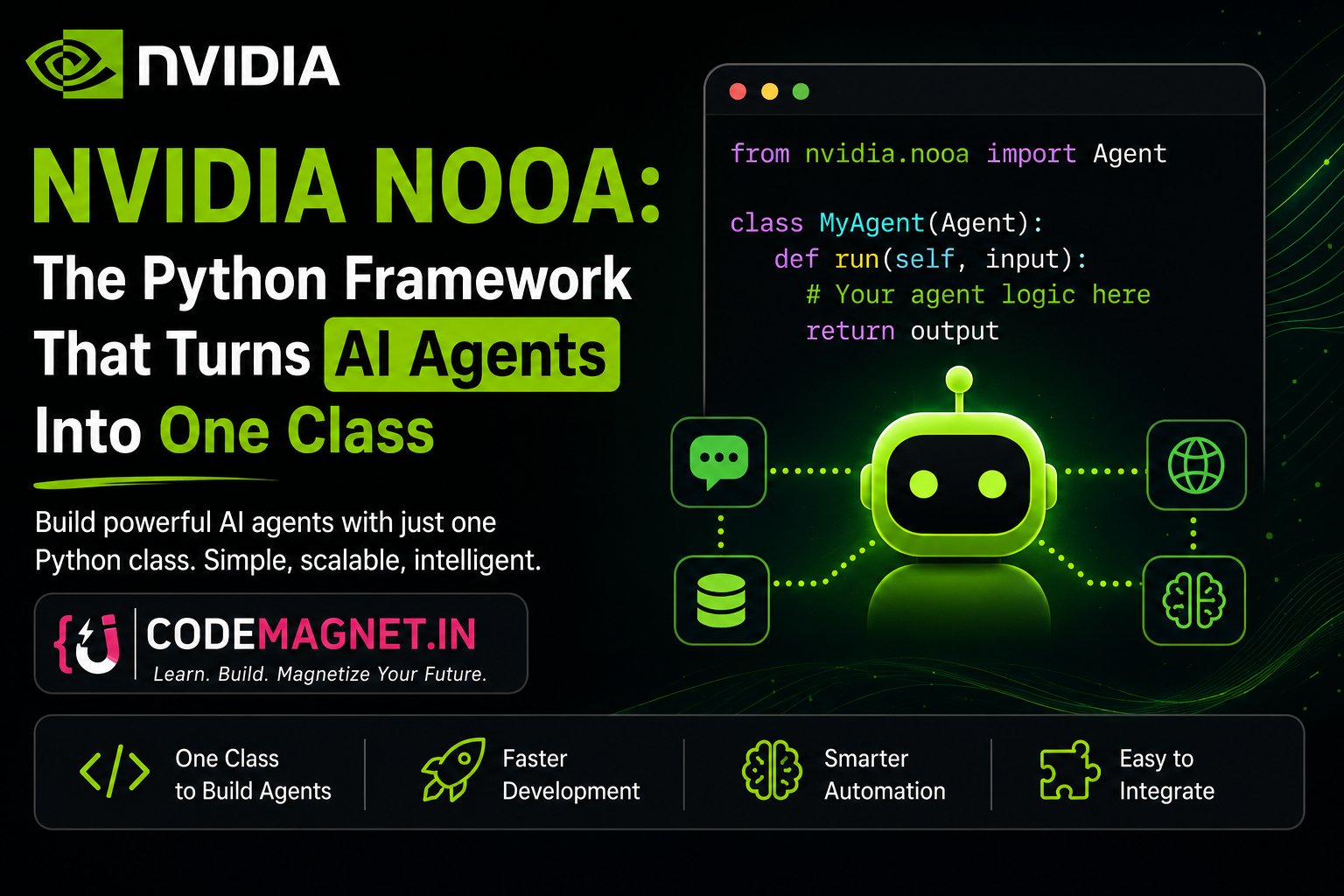 NVIDIA NOOA for Python: The Future of Simple AI Agent Development